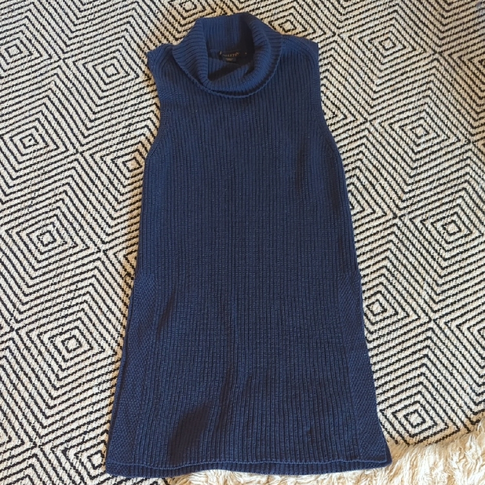 Pendleton Dark Blue Knit Sweater